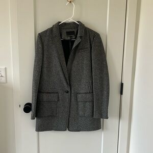 Two (2) Banana Republic raw stitched blazers